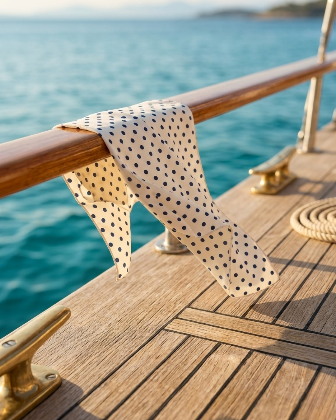 Melsas 100% Silk Polka Dot Bandana | Scarf, Shawl, Blouse